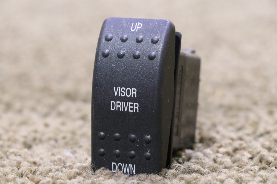 USED MOTORHOME UP / DOWN VISOR DRIVER VXD1 DASH SWITCH FOR SALE RV Components 