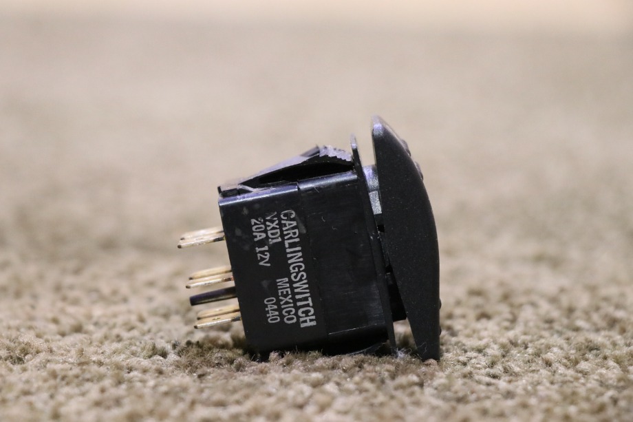 USED VXD1 UP / DOWN VISOR DASH SWITCH RV PARTS FOR SALE RV Components 