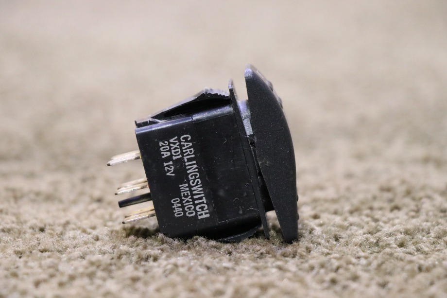 USED MOTORHOME UP / DOWN VISOR VXD1 DASH SWITCH FOR SALE RV Components 