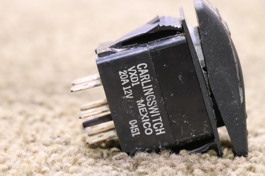 USED RV/MOTORHOME UP / DOWN VISOR DASH SWITCH VXD1 FOR SALE RV Components 