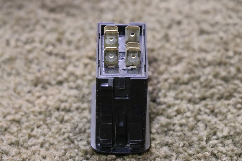 USED MOTORHOME BLACK ROCKER L70D1 DASH SWITCH FOR SALE RV Components 