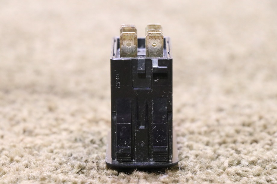 USED MOTORHOME BLACK ROCKER L70D1 DASH SWITCH FOR SALE RV Components 