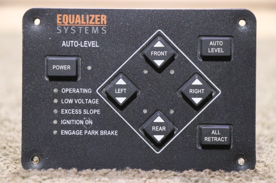 USED EQUALIZER SYSTEM AUTO LEVEL TOUCH PAD 3103 RV/MOTORHOME PARTS FOR SALE RV Components 
