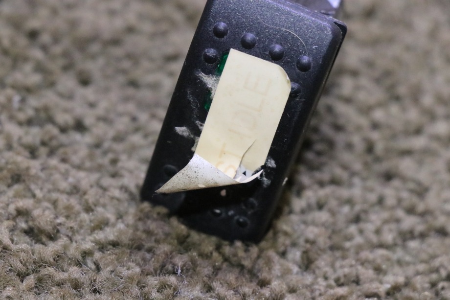 USED V2D1 FAST IDLE BLACK DASH SWITCH RV PARTS FOR SALE RV Components 