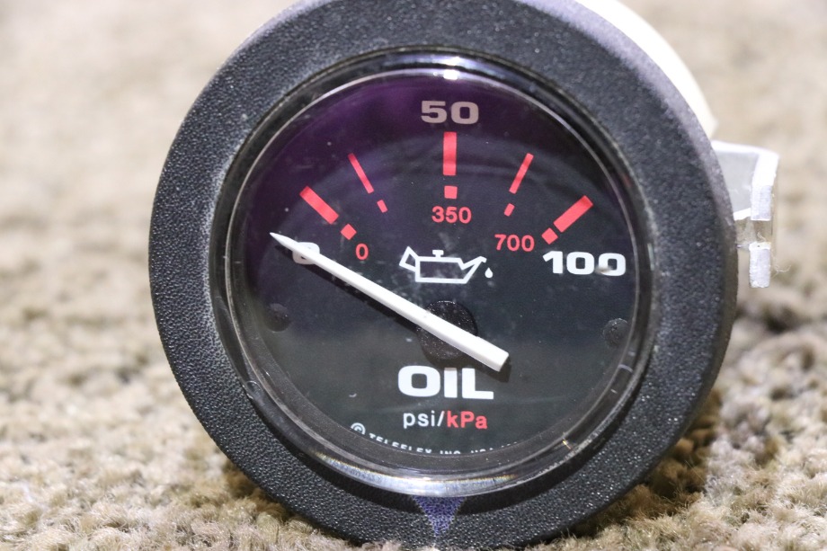 USED 10181 OIL PRESS DASH GAUGE RV PARTS FOR SALE RV Components 