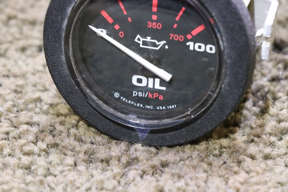 USED 10181 OIL PRESS DASH GAUGE RV PARTS FOR SALE RV Components 