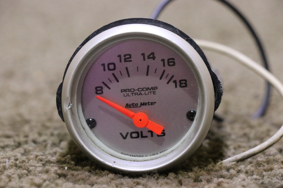 USED MOTORHOME VOLTS DASH GAUGE FOR SALE RV Components 