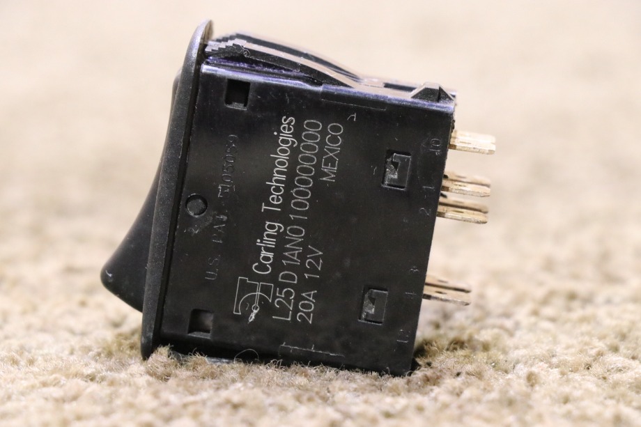 USED MOTORHOME ICC FLASH L25D1AN0100000000 DASH SWITCH FOR SALE RV Components 