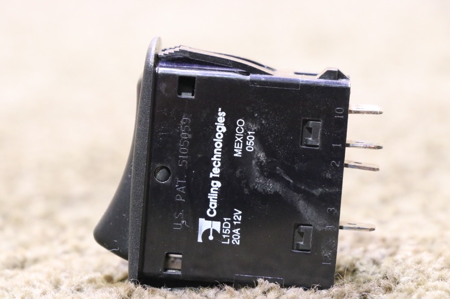 USED RV/MOTORHOME I.C.C DASH SWITCH L15D1 FOR SALE RV Components 