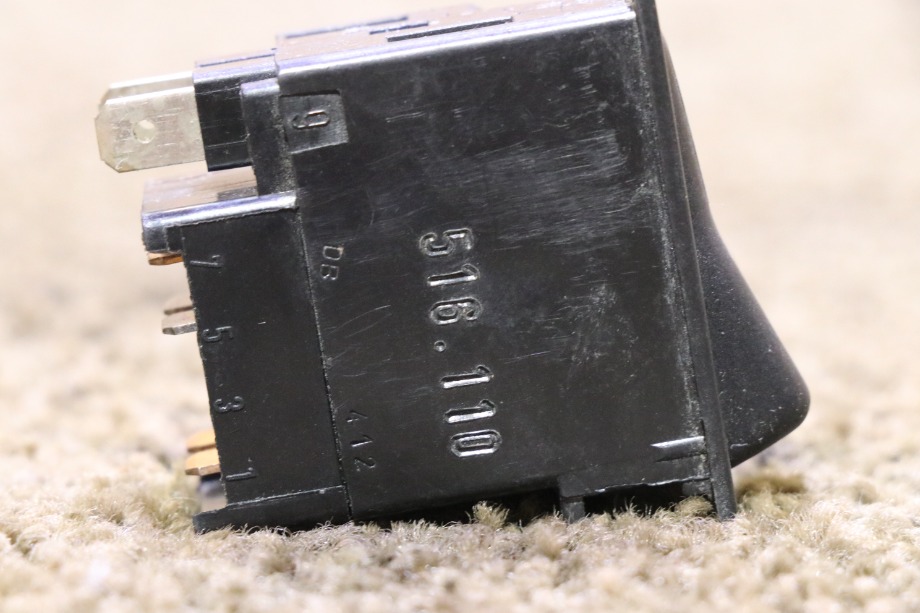 USED MOTORHOME RTDR 516.110 DASH SWITCH FOR SALE RV Components 