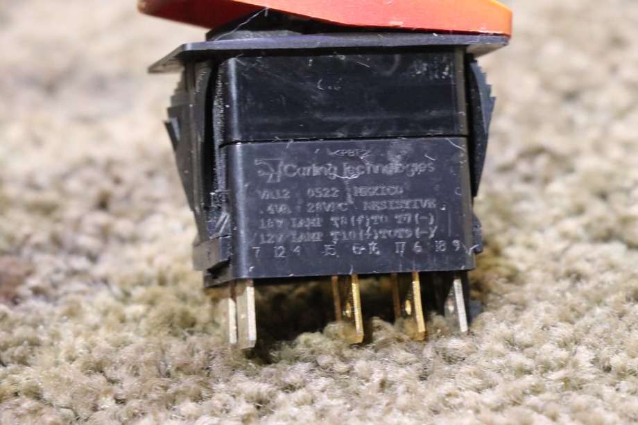 USED EXH BRAKE DASH SWITCH VA12 RV/MOTORHOME PARTS FOR SALE RV Components 
