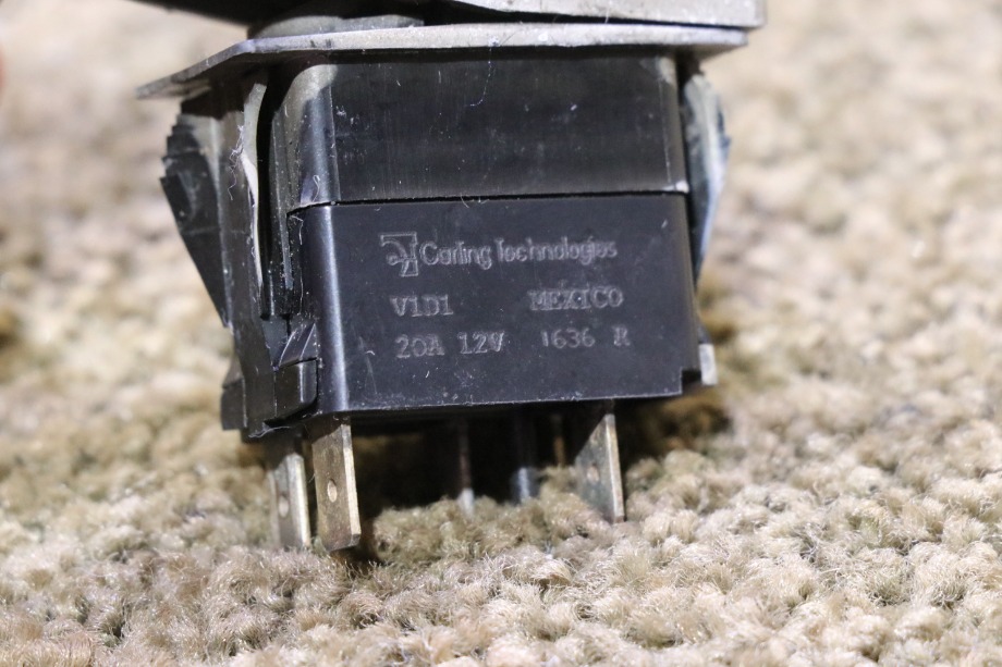 USED RV/MOTORHOME ON / OFF RETARDER DASH SWITCH V1D1 FOR SALE RV Components 