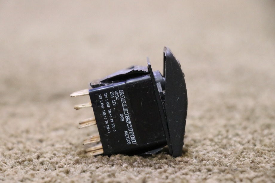 USED MOTORHOME ENGINE BRAKE VDD2 DASH SWITCH FOR SALE RV Components 