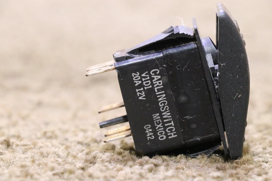 USED ON / OFF RETARDER V1D1 DASH SWITCH MOTORHOME PARTS FOR SALE RV Components 