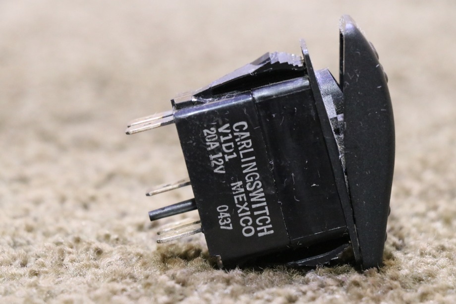 USED RV V1D1 ON / OFF RETARDER DASH SWITCH FOR SALE RV Components 