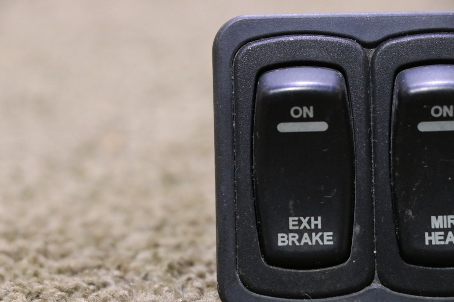USED MOTORHOME EXH / MIRR / SHADE / SHADE 4 DASH SWITCH PANEL FOR SALE RV Components 