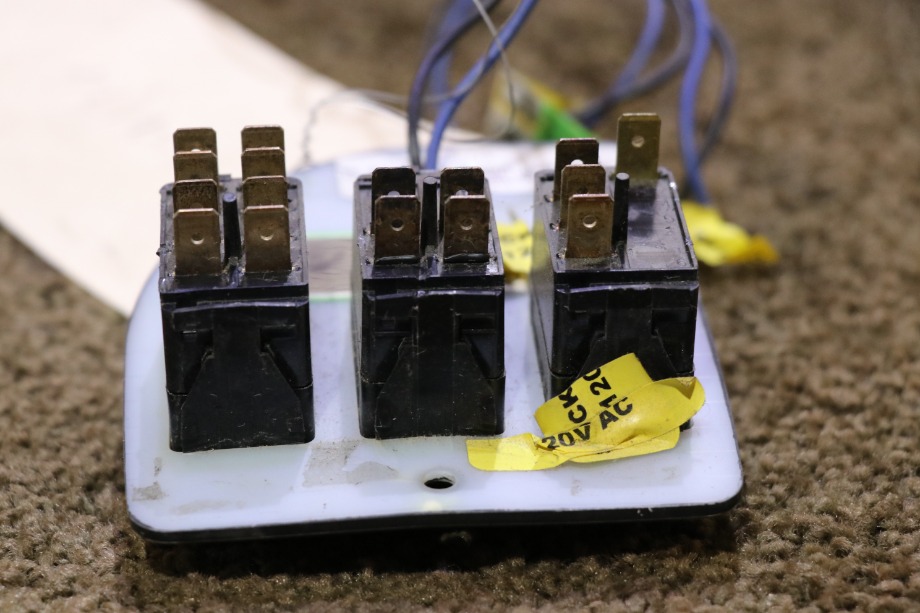 USED RV/MOTORHOME BRAKE DASH SWITCH PANEL FOR SALE RV Components 