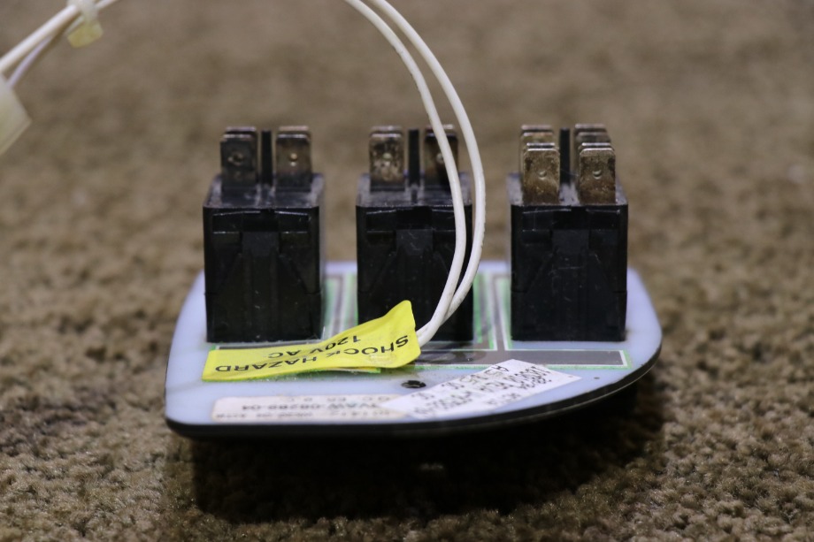 USED 101412 BRAKE 3 SWITCH PANEL RV PARTS FOR SALE RV Components 
