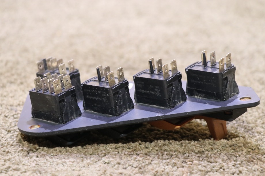 USED 5 SWITCH DASH PANEL MOTORHOME PARTS FOR SALE RV Components 