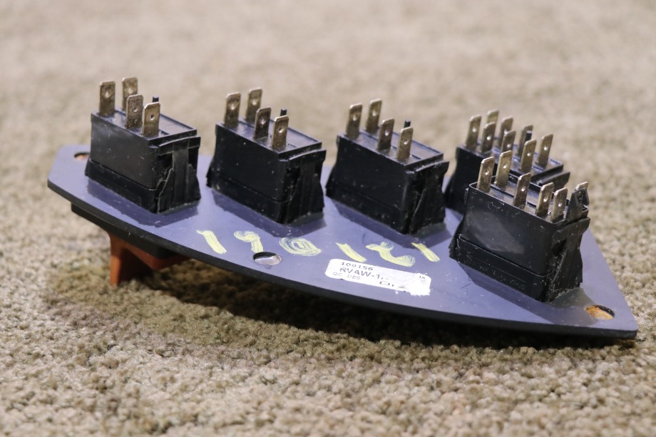 USED 5 SWITCH DASH PANEL MOTORHOME PARTS FOR SALE RV Components 