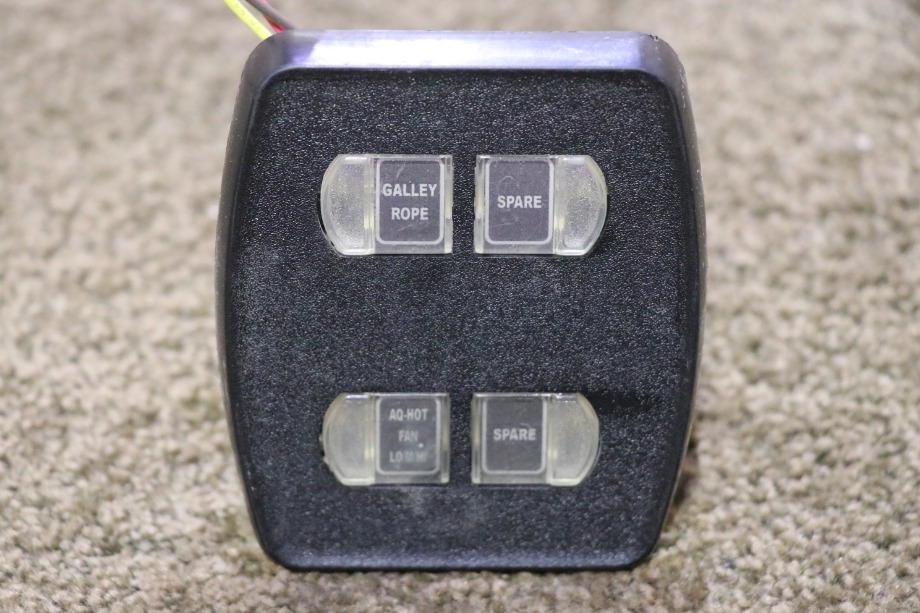 USED RV/MOTORHOME INTELLITEC 4 BUTTON SWITCH PANEL 00-00967-006 FOR SALE RV Components 