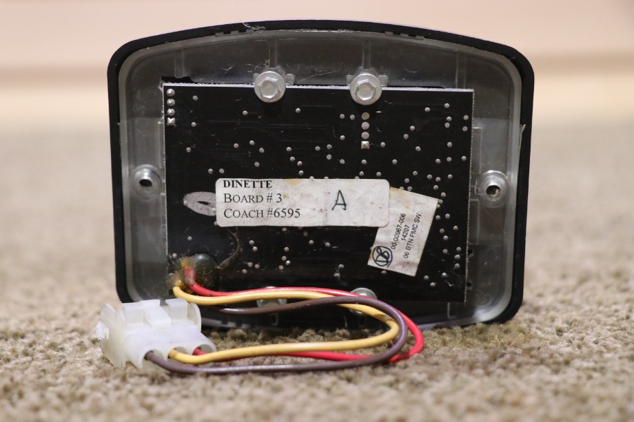 USED 00-00967-006 INTELLITEC 4 BUTTON SWITCH PANEL RV PARTS FOR SALE RV Components 