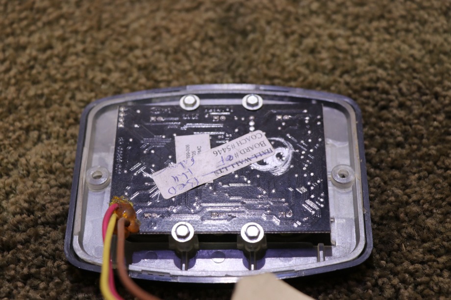 USED INTELLITEC 4 BUTTON SWITCH PANEL 00-00899-006 RV/MOTORHOME PARTS FOR SALE RV Components 