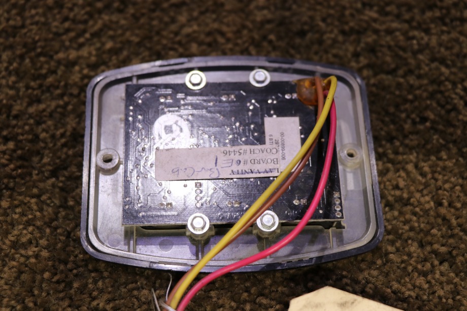 USED MOTORHOME INTELLITEC 00-00899-006 4 BUTTON SWITCH PANEL FOR SALE RV Components 