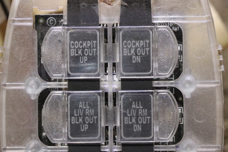 USED RV/MOTORHOME INTELLITEC 6 BUTTON SWITCH PANEL FOR SALE RV Components 