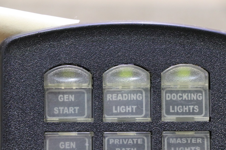 USED MOTORHOME INTELLITEC 6 BUTTON SWITCH PANEL FOR SALE RV Components 