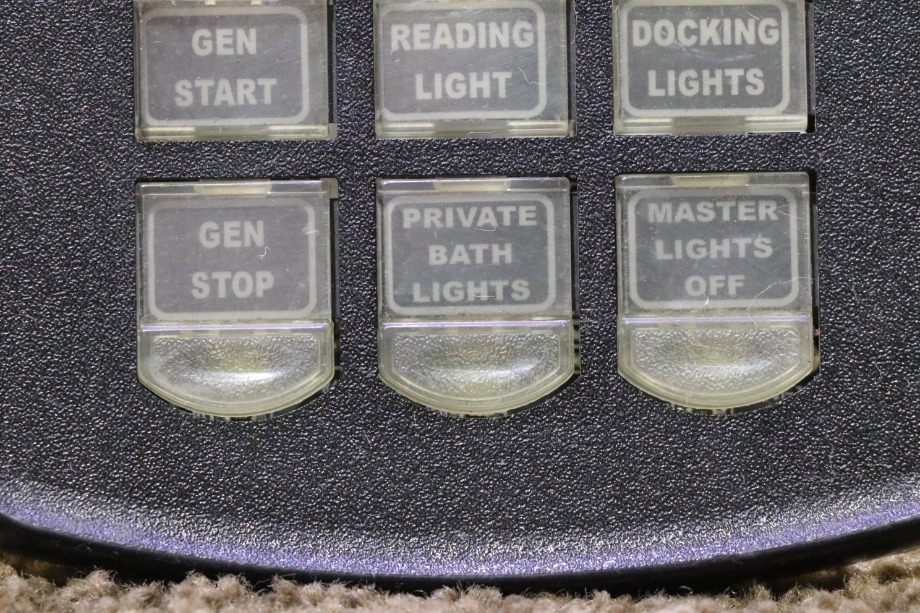 USED MOTORHOME INTELLITEC 6 BUTTON SWITCH PANEL FOR SALE RV Components 