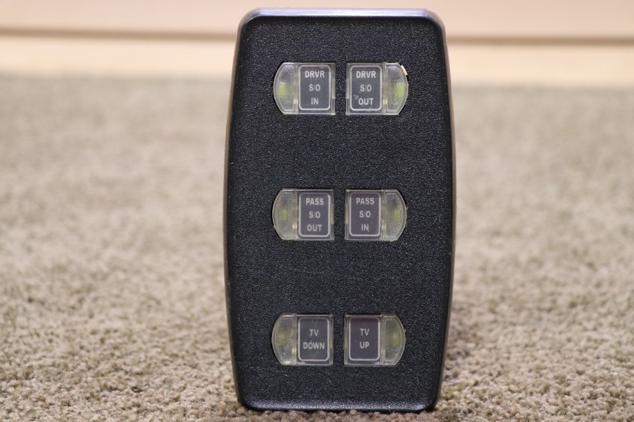 USED RV/MOTORHOME INTELLITEC 10 BUTTON SWITCH PANEL FOR SALE RV Components 