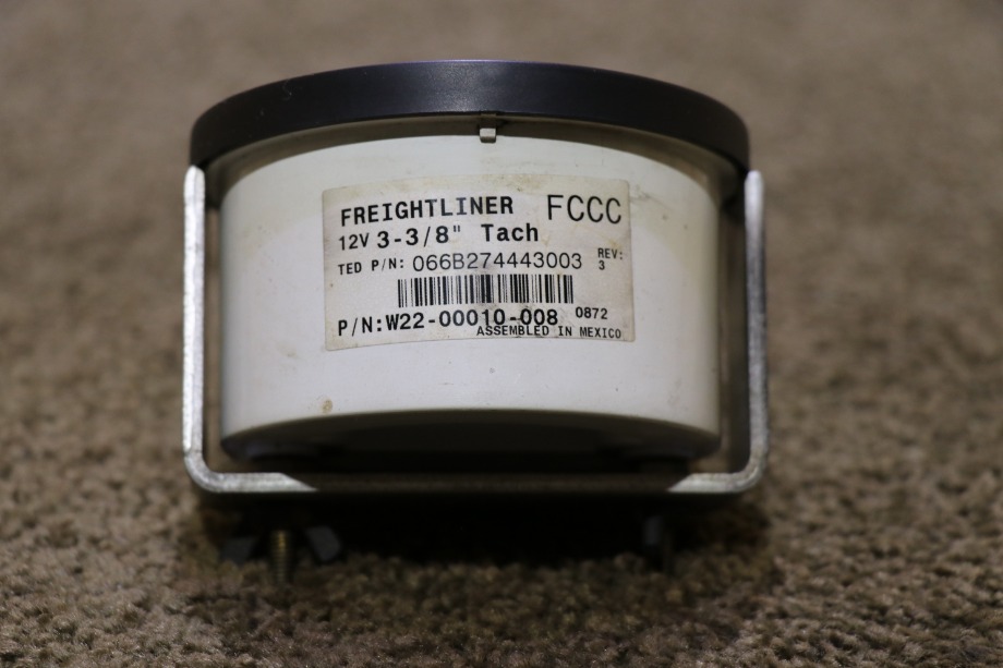 USED FREIGHTLINER TACHOMETER DASH GAUGE W22-00010-008 RV/MOTORHOME PARTS FOR SALE RV Components 