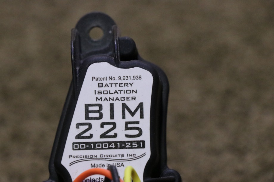 USED BATTERY ISOLATION MANAGER 00-10041-251 BIM 225 MOTORHOME PARTS FOR SALE RV Components 