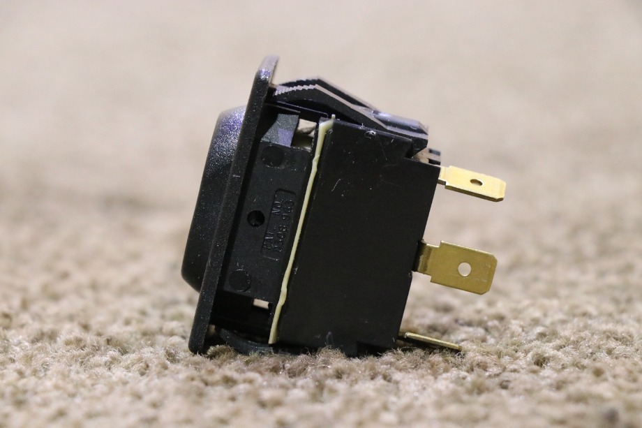 USED BLACK ROCKER 0852-0115 SWITCH MOTORHOME PARTS FOR SALE RV Components 