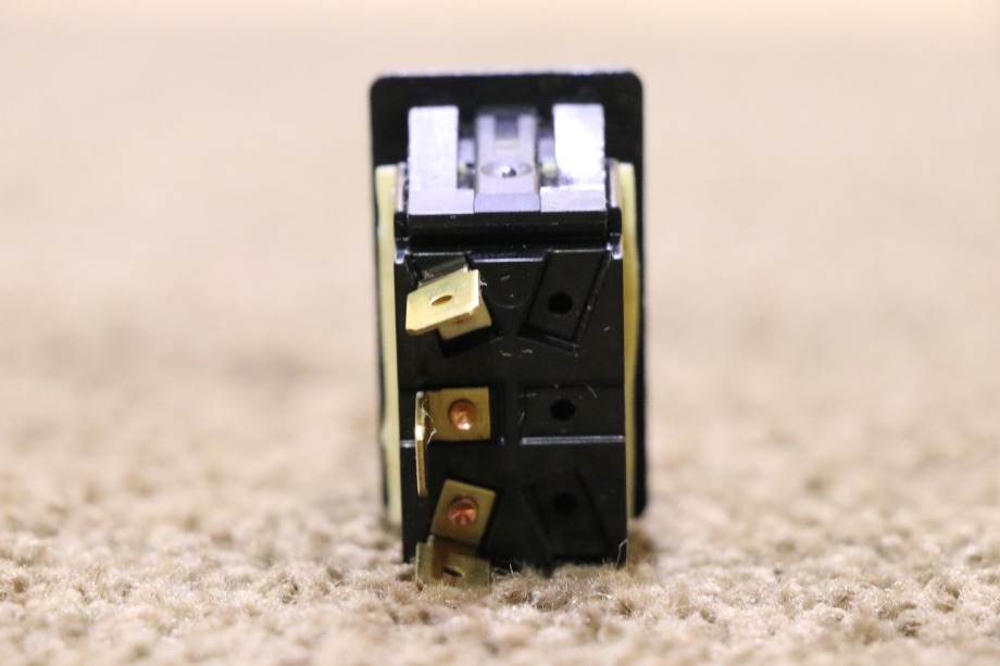USED BLACK ROCKER 0852-0115 SWITCH MOTORHOME PARTS FOR SALE RV Components 
