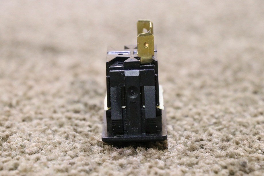 USED BLACK ROCKER 0852-0115 SWITCH MOTORHOME PARTS FOR SALE RV Components 