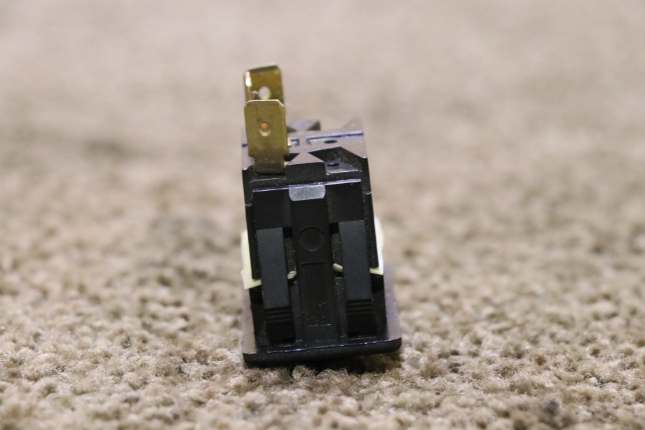 USED BLACK ROCKER 0852-0115 SWITCH MOTORHOME PARTS FOR SALE RV Components 