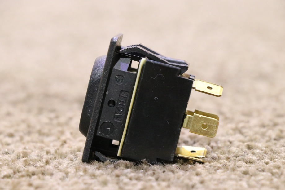 USED BLACK ROCKER SWITCH 0862-0105 RV/MOTORHOME PARTS FOR SALE RV Components 