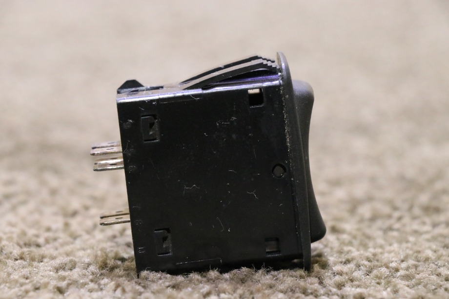 USED MOTORHOME BLACK L28D1 ROCKER DASH SWITCH FOR SALE RV Components 