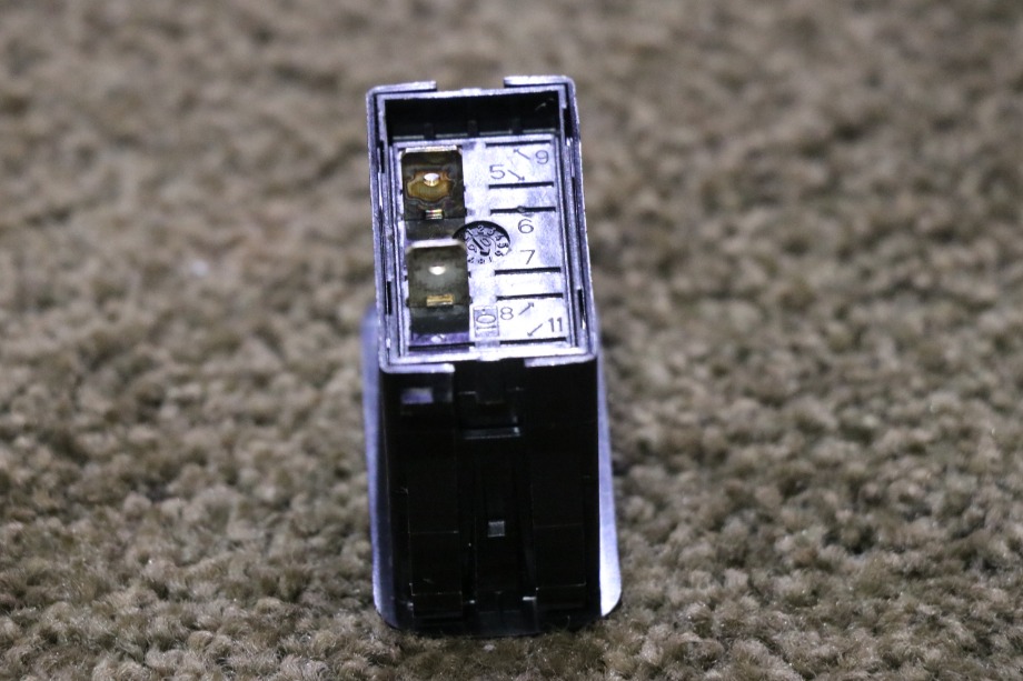 USED MOTORHOME BLACK ROCKER L11D1 DASH SWITCH FOR SALE RV Components 