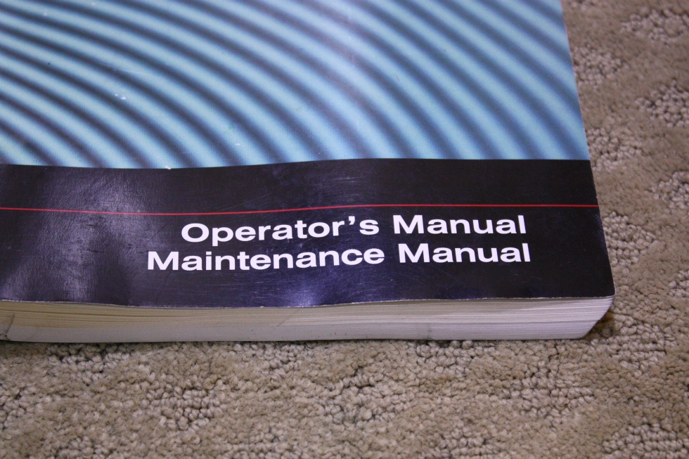 USED RECREATIONAL VEHICLE CHASSIS OPERATORS MANUAL FOR SALE RV Accessories 