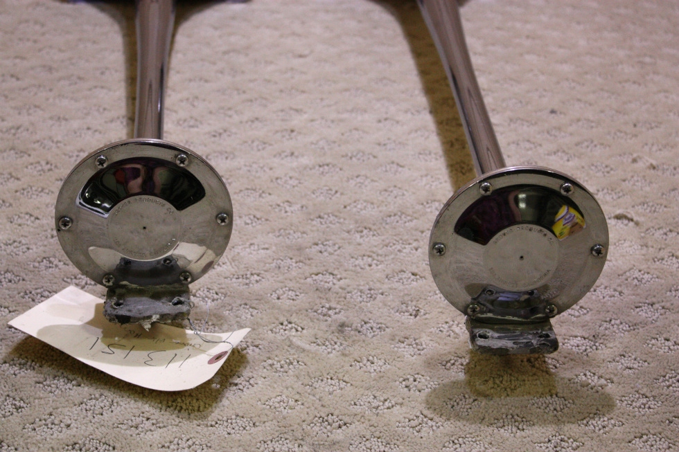 RV Accessories USED GROVER PRODUCTS AIR HORN SET FOR SALE RV Exterior