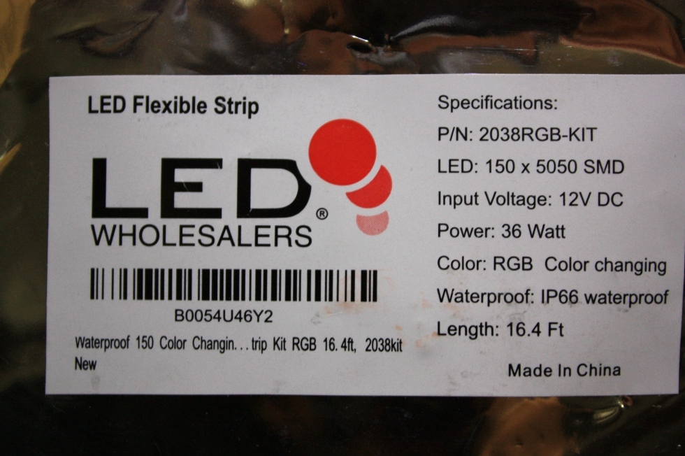NEW LED FLEXIBLE STRIP 2038RGB-KIT FOR SALE RV Accessories 