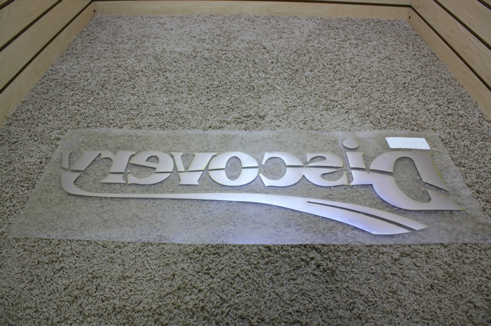 NEW DISCOVERY FLAT DECAL-LOGO FOR SALE RV Accessories 