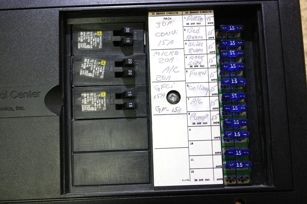 USED PROGRESSIVE DYNAMICS POWER CONTROL BOX 811491RB FOR SALE RV Accessories 