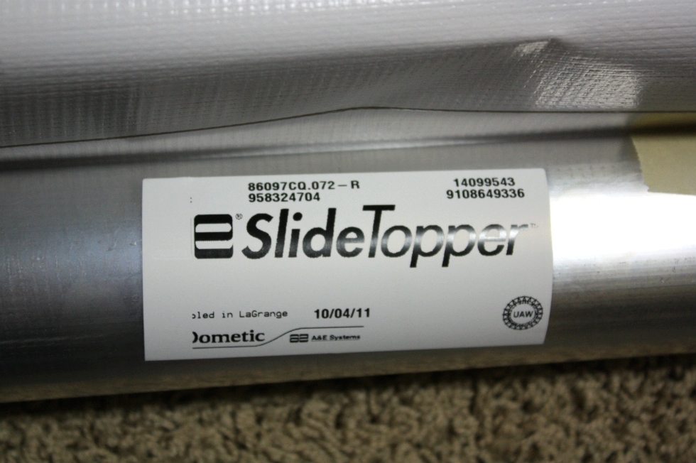 RV PARTS SLIDE-OUT AWNINGS / SLIDETOPPERS RV-MOTORHOME PARTS FOR SALE RV Accessories 