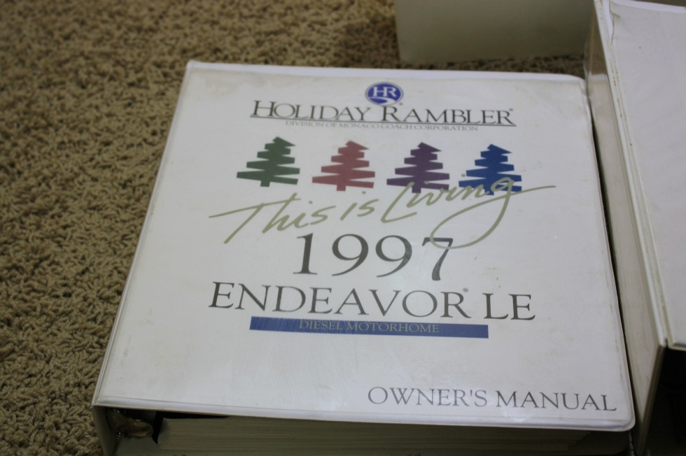 USED 1997 HOLIDAY RAMBLER ENDEAVOR OWNERS MANUAL FOR SALE RV Accessories 