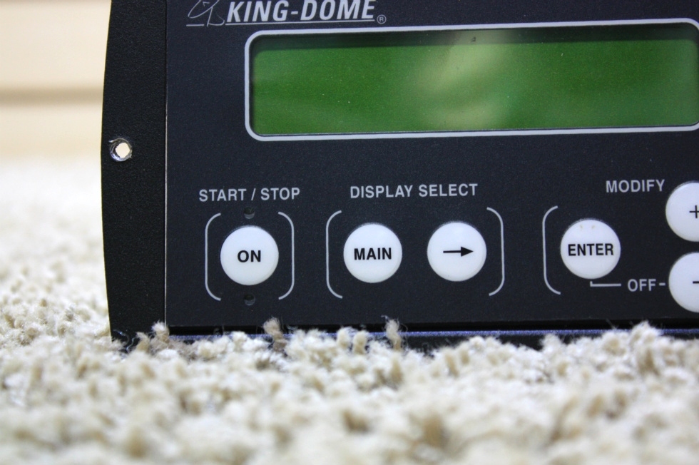 USED MOTORHOME KING DOME SATELLITE CONTROL TOUCH PAD FOR SALE RV Accessories 