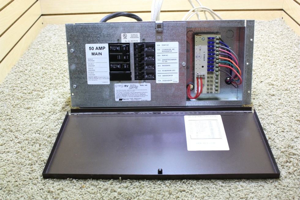 RV Accessories USED ELECTRICAL CONTROL CENTER 100D RV PARTS